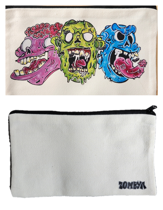 Coffre a crayon trio zombies