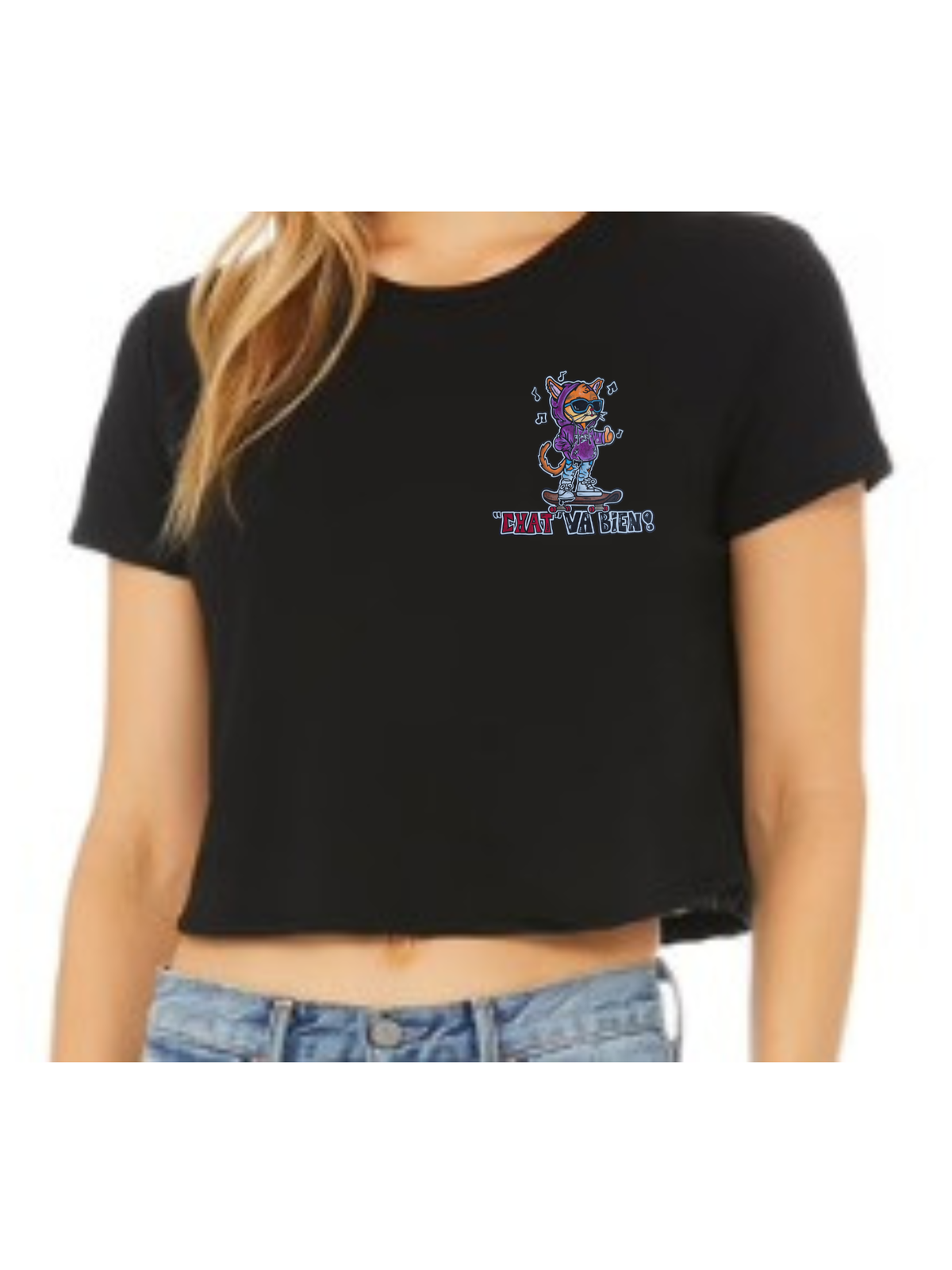Crop top Chat va bien