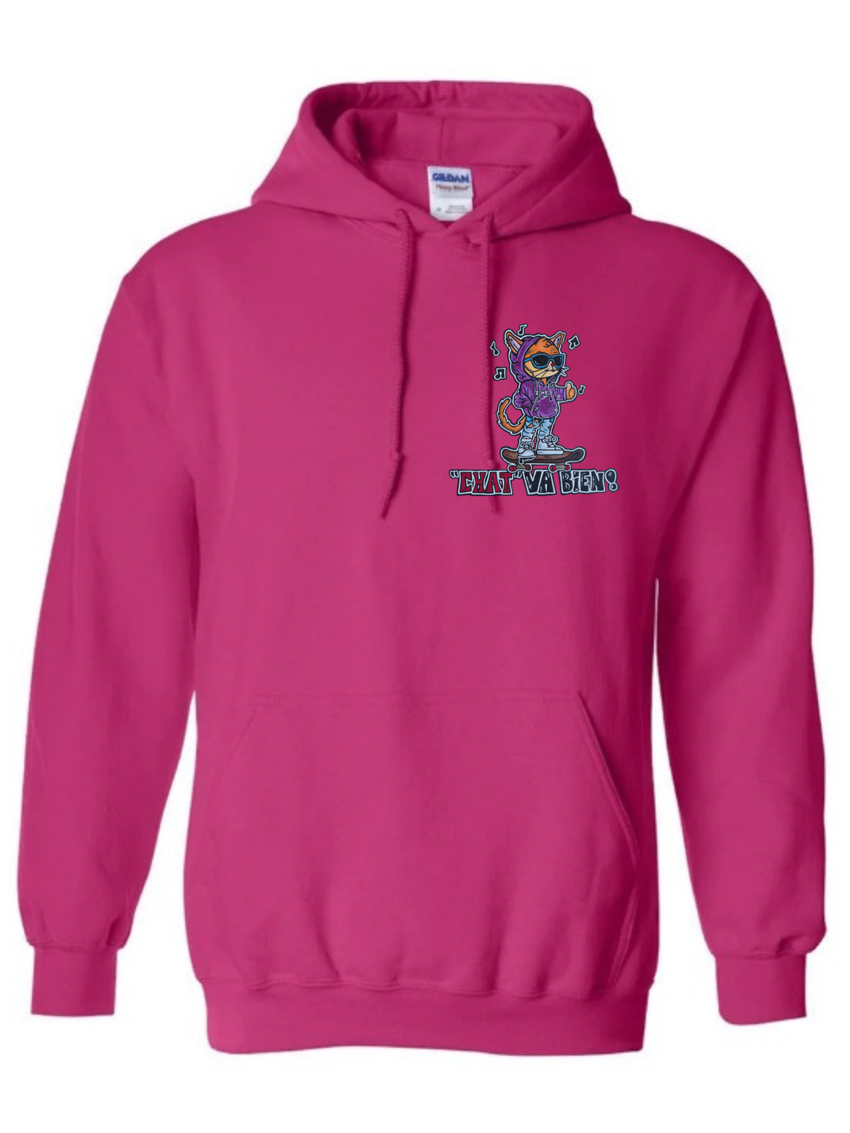 Hoodies enfant Chat va bien