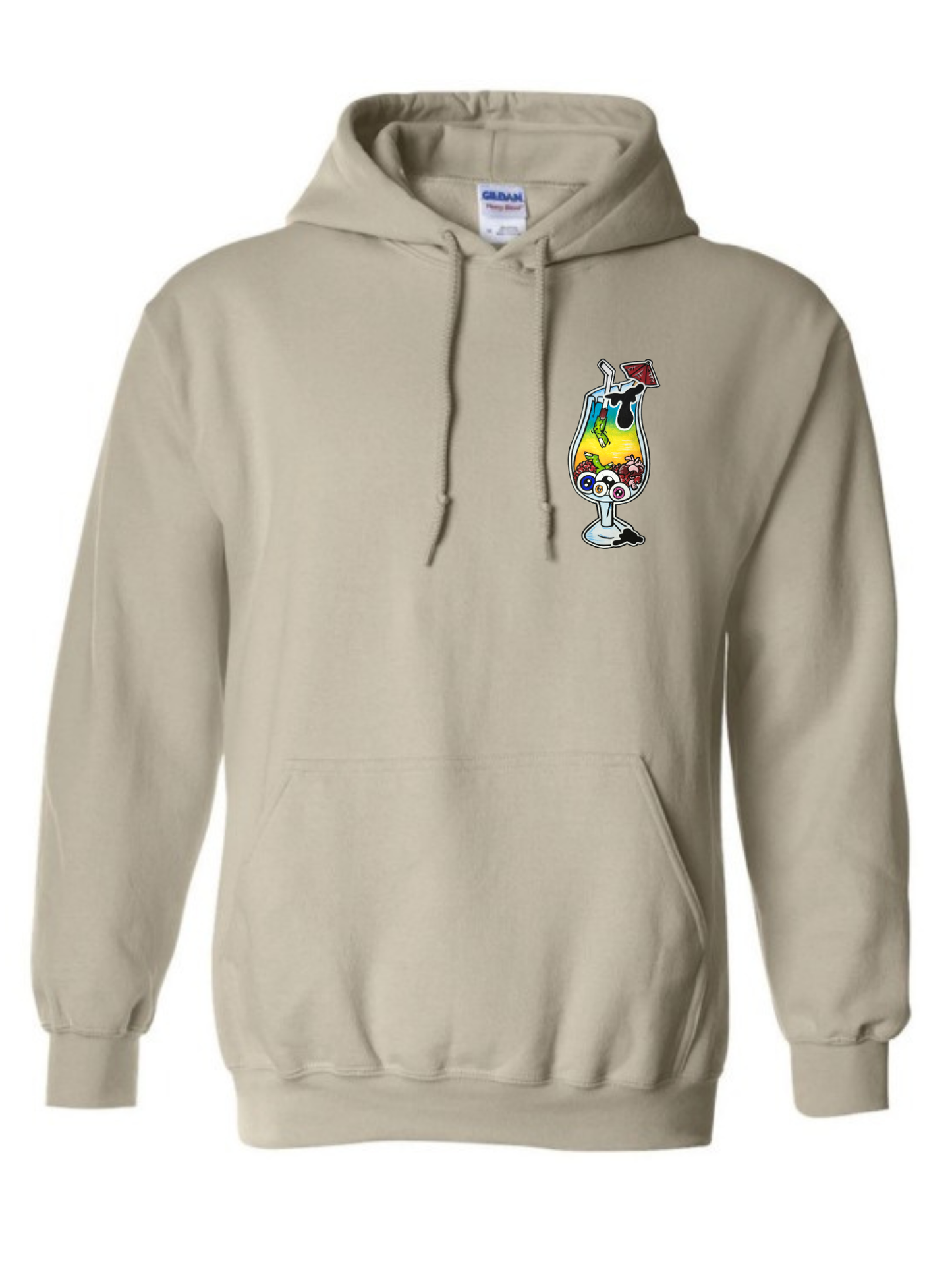 Hoodies verre cocktail