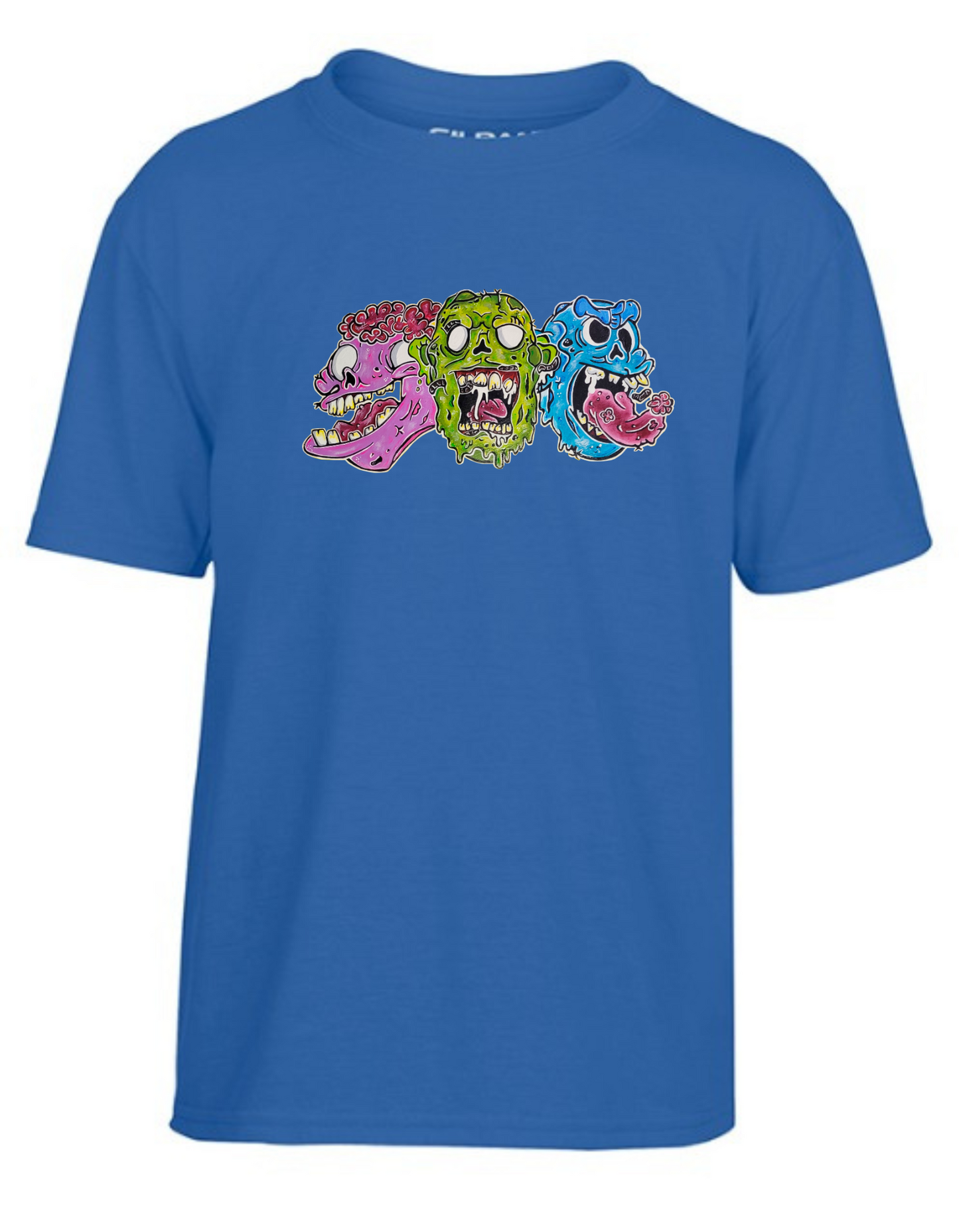 T-shirt trio zombies
