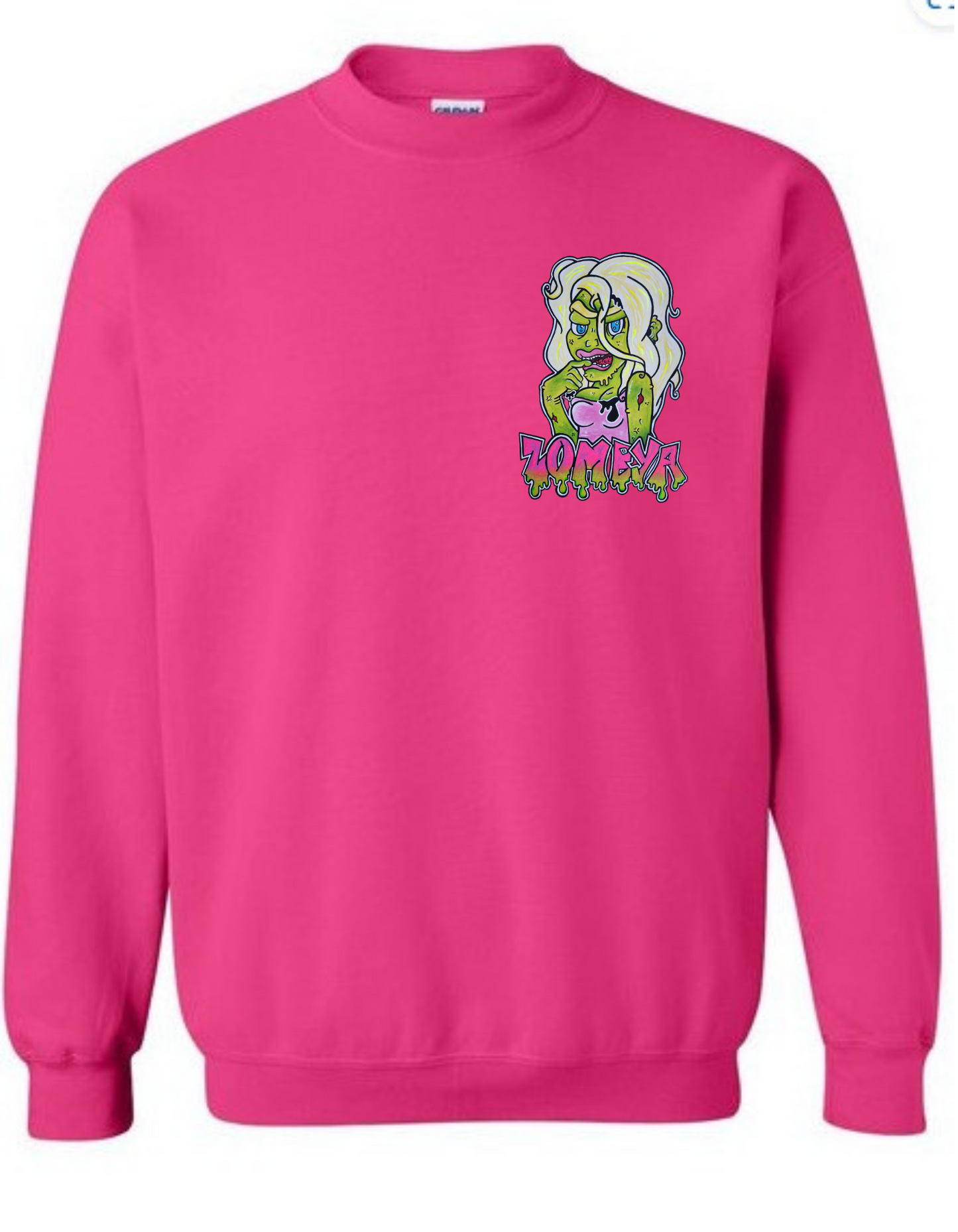 Crewneck barbie zombie
