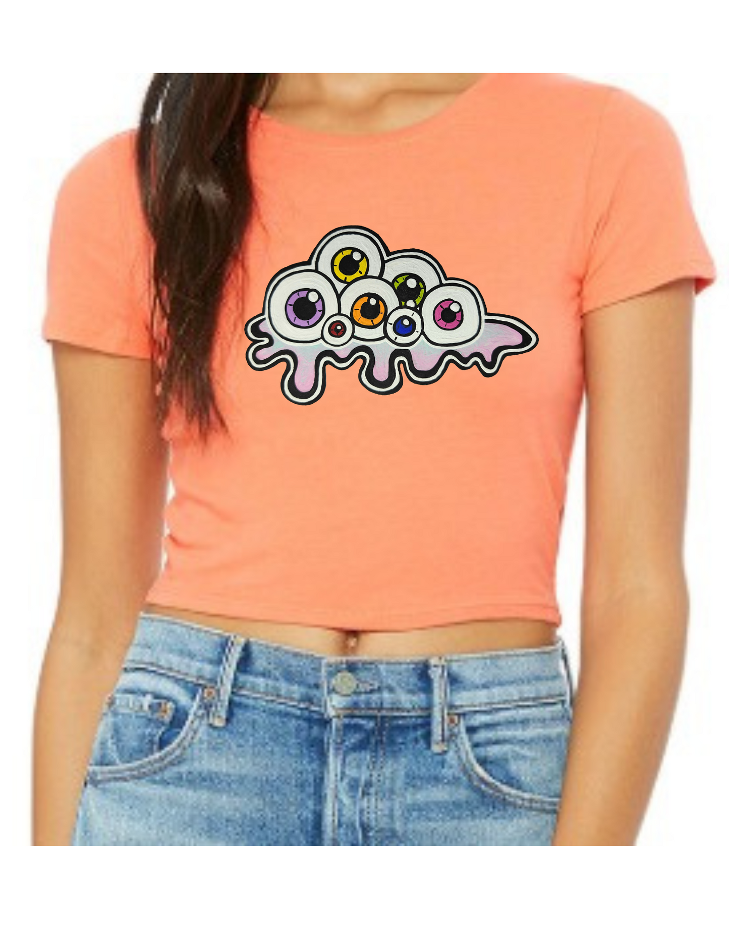 Crop top yeux