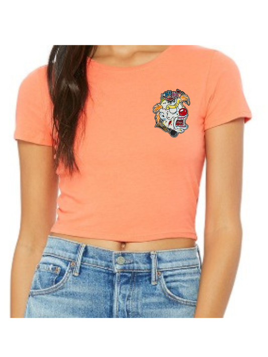 Crop top Zombie clown