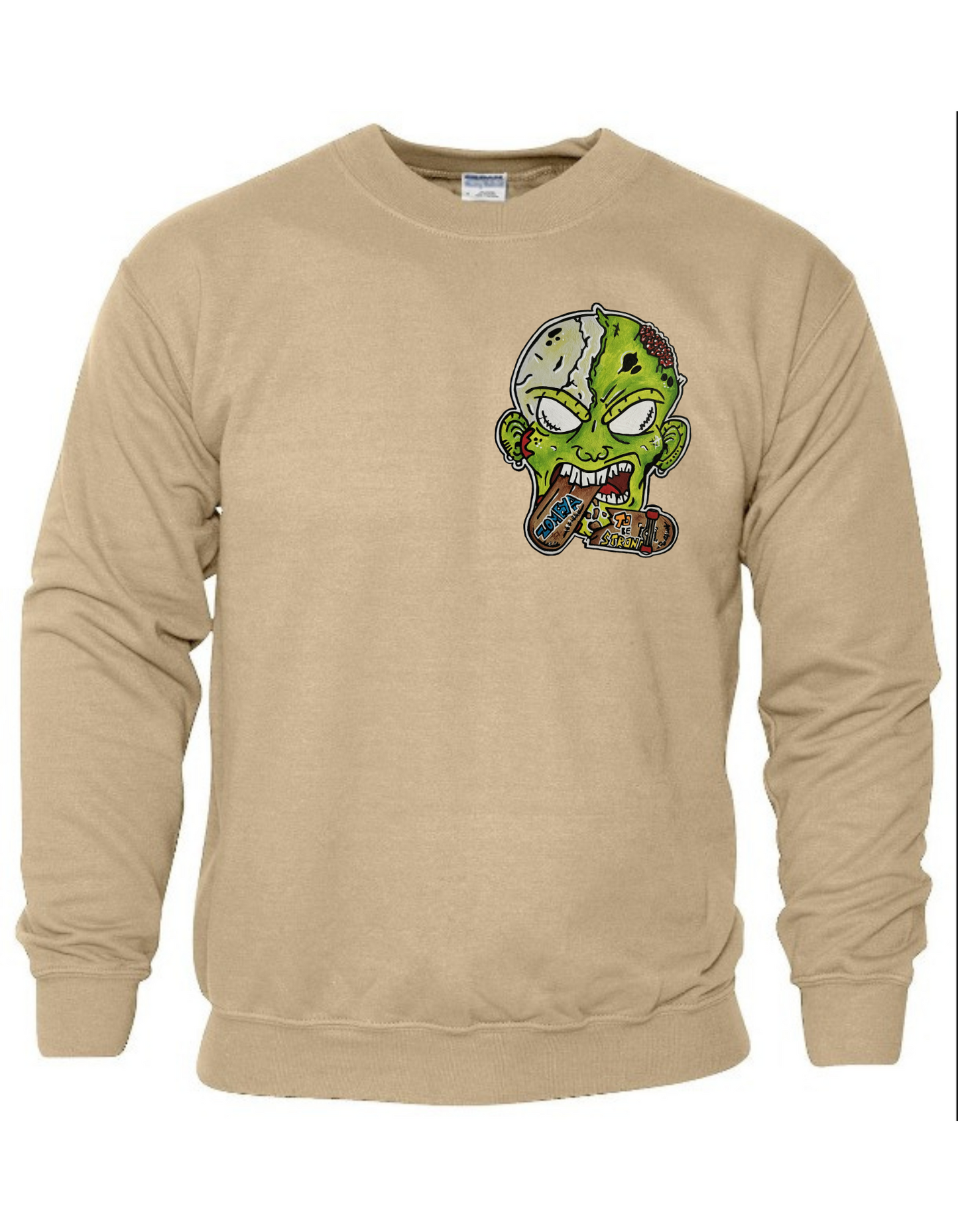 Crewneck zombie mange skate
