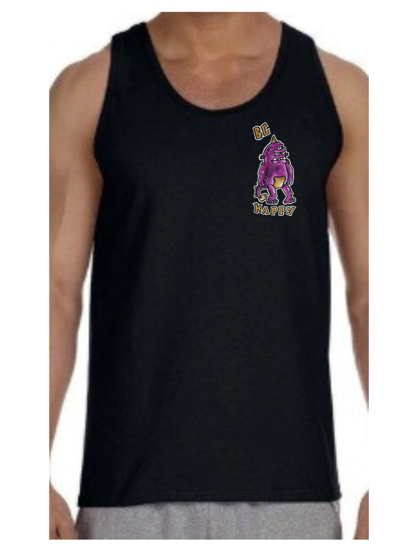 Camisole homme Be happy