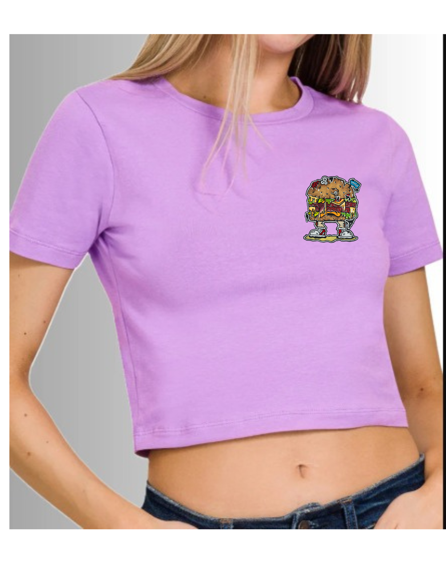 Crop top Hamburger