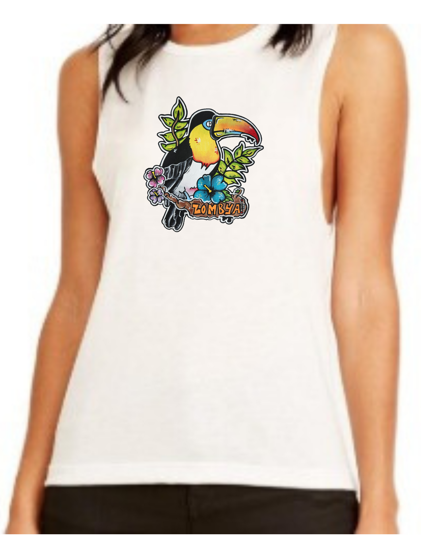 Camisole femme festival muscle Toucan