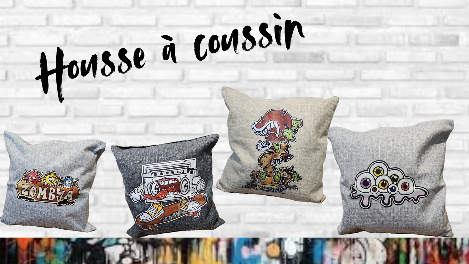 Housse a coussin