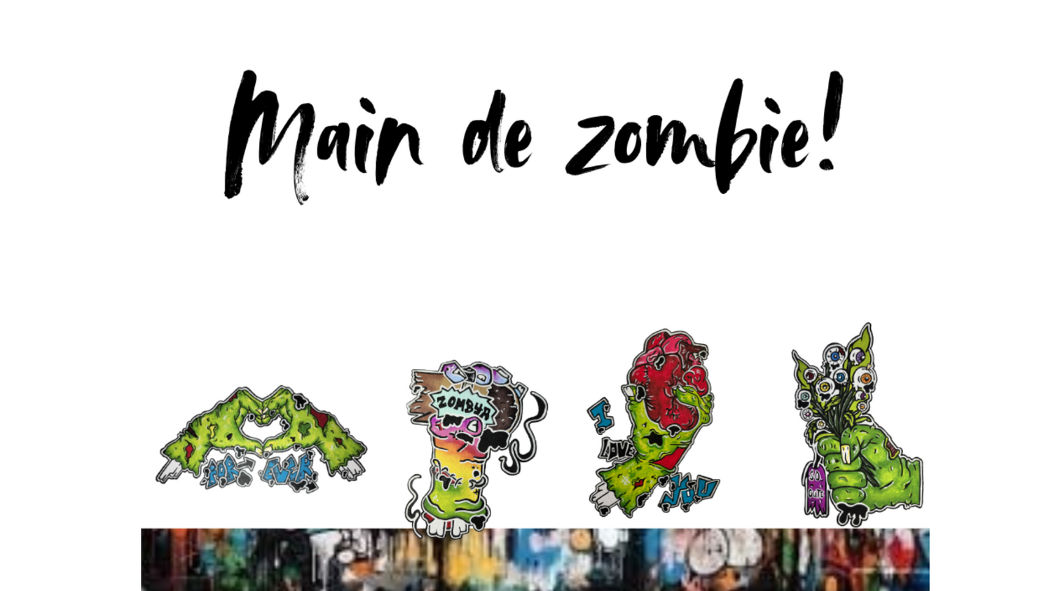 Main de zombie !