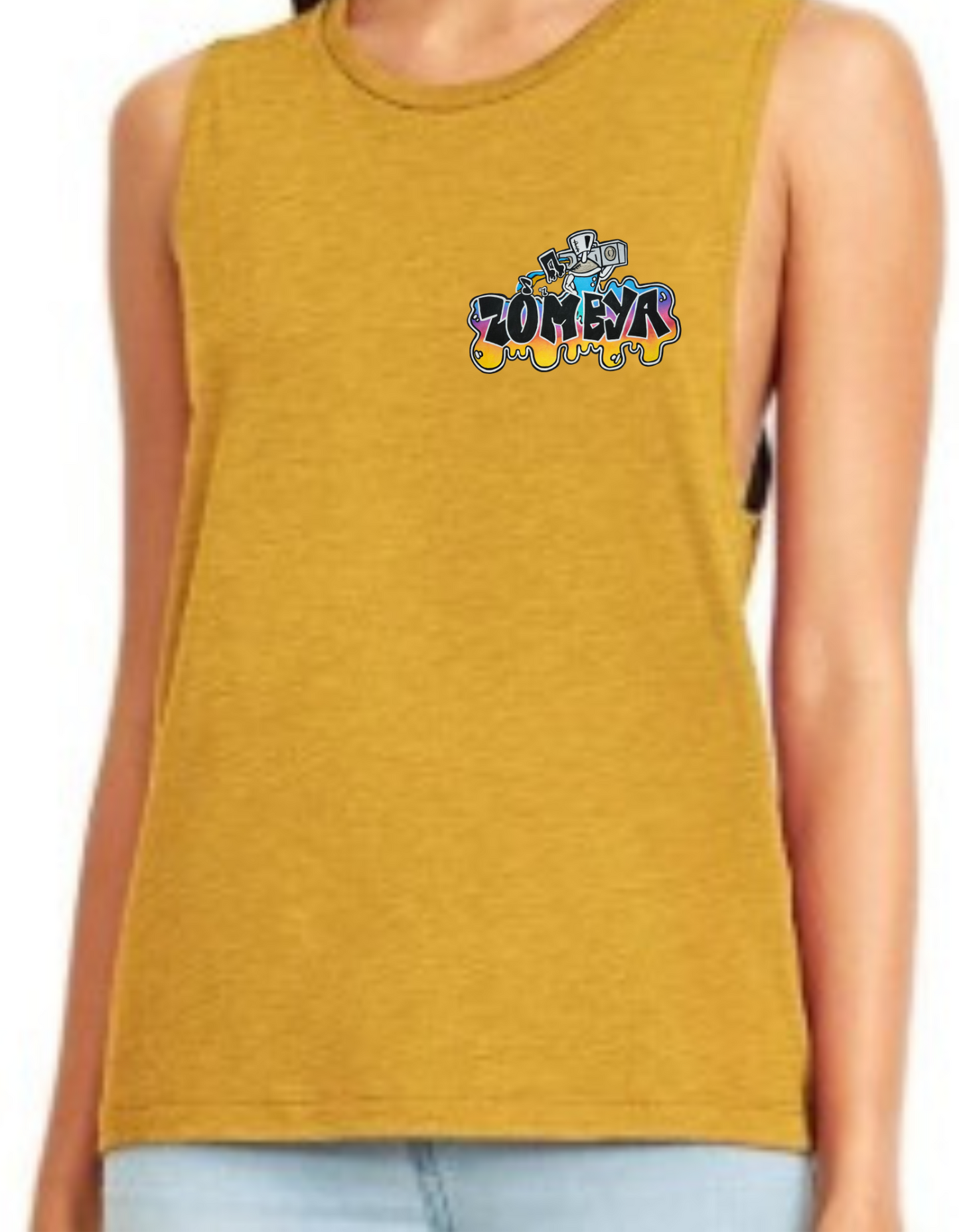 Camisole femme festival muscle Zombya musique