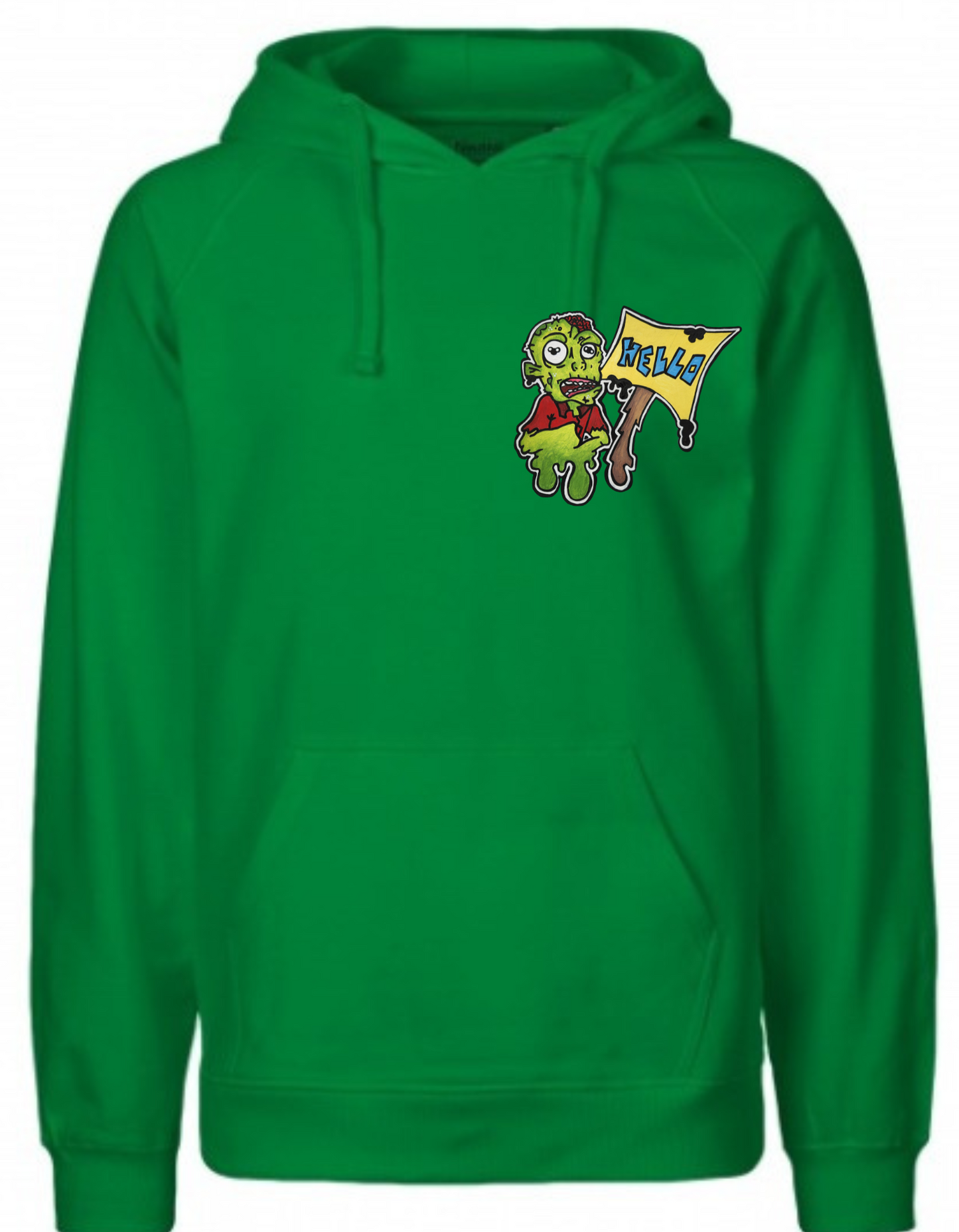 Hoodies zombie hello