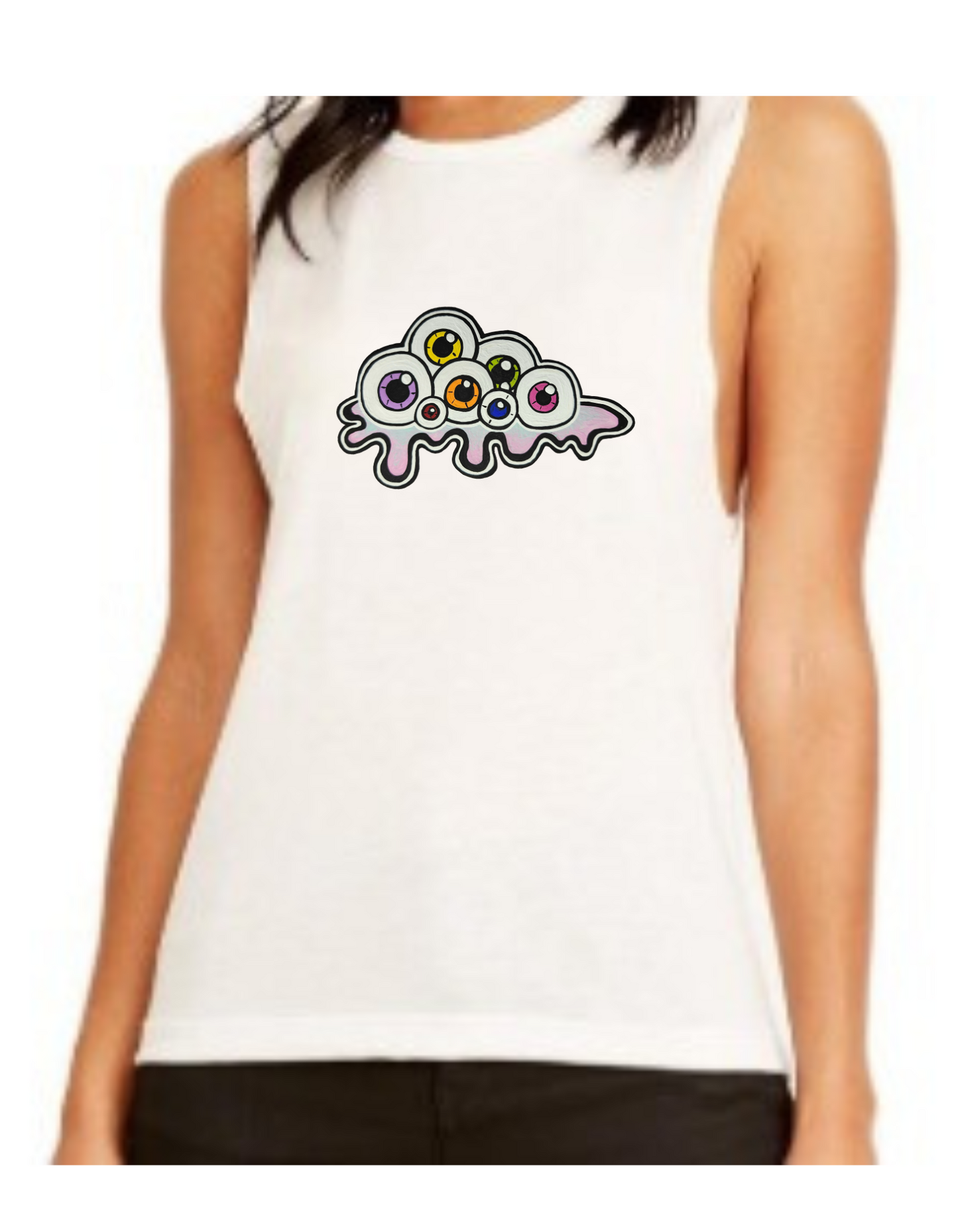 Camisole femme festival muscle yeux