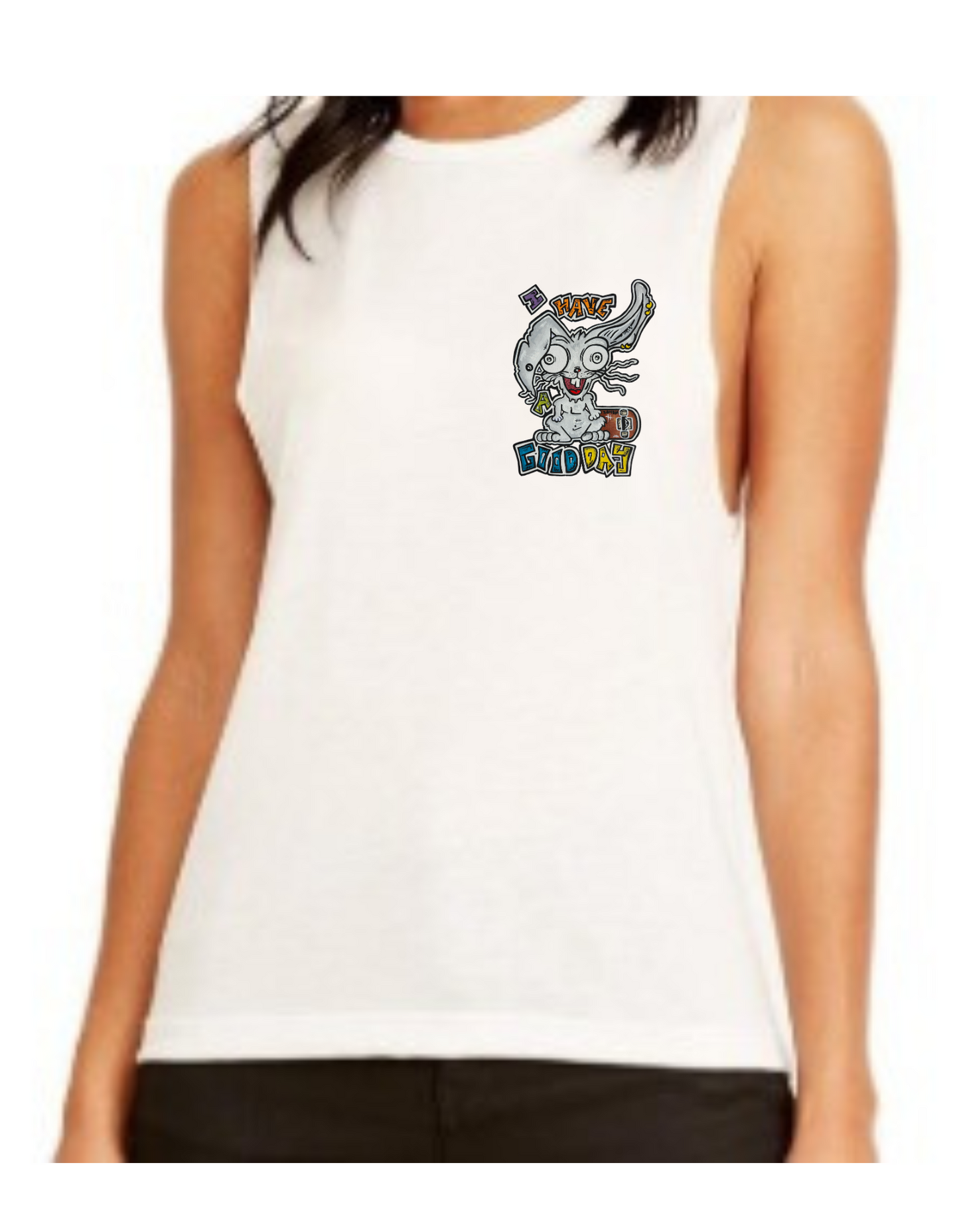 Camisole femme festival muscle I have a good day