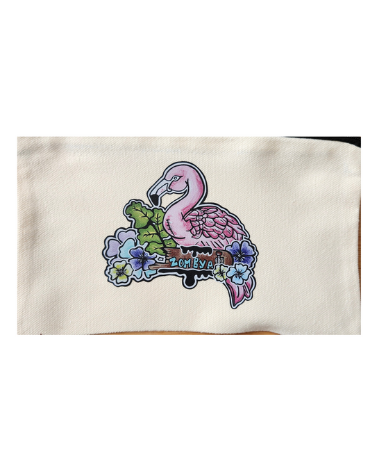 Coffre a crayon flamant rose