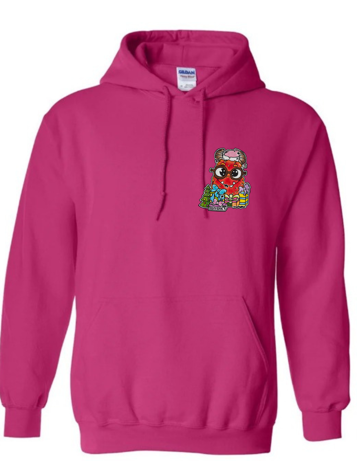 Hoodies enfant Monstre rouge Noël