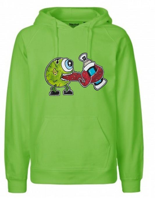 Hoodies monstre oeil vert