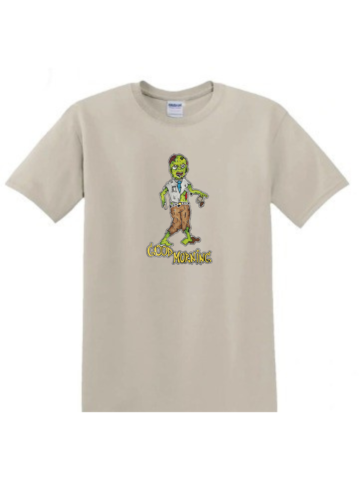 T-shirt Zombie Good morning