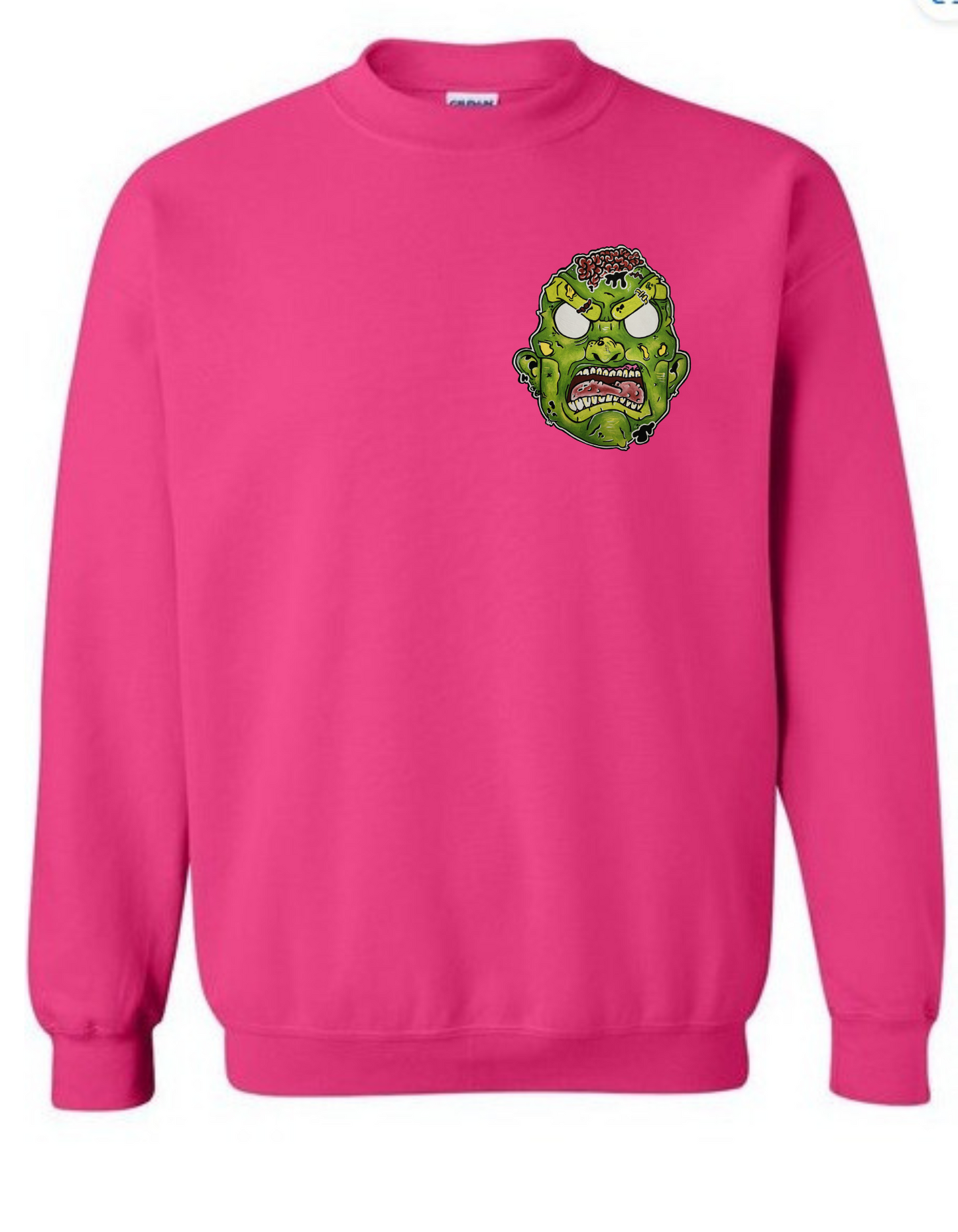 Crewneck  tete de zombie