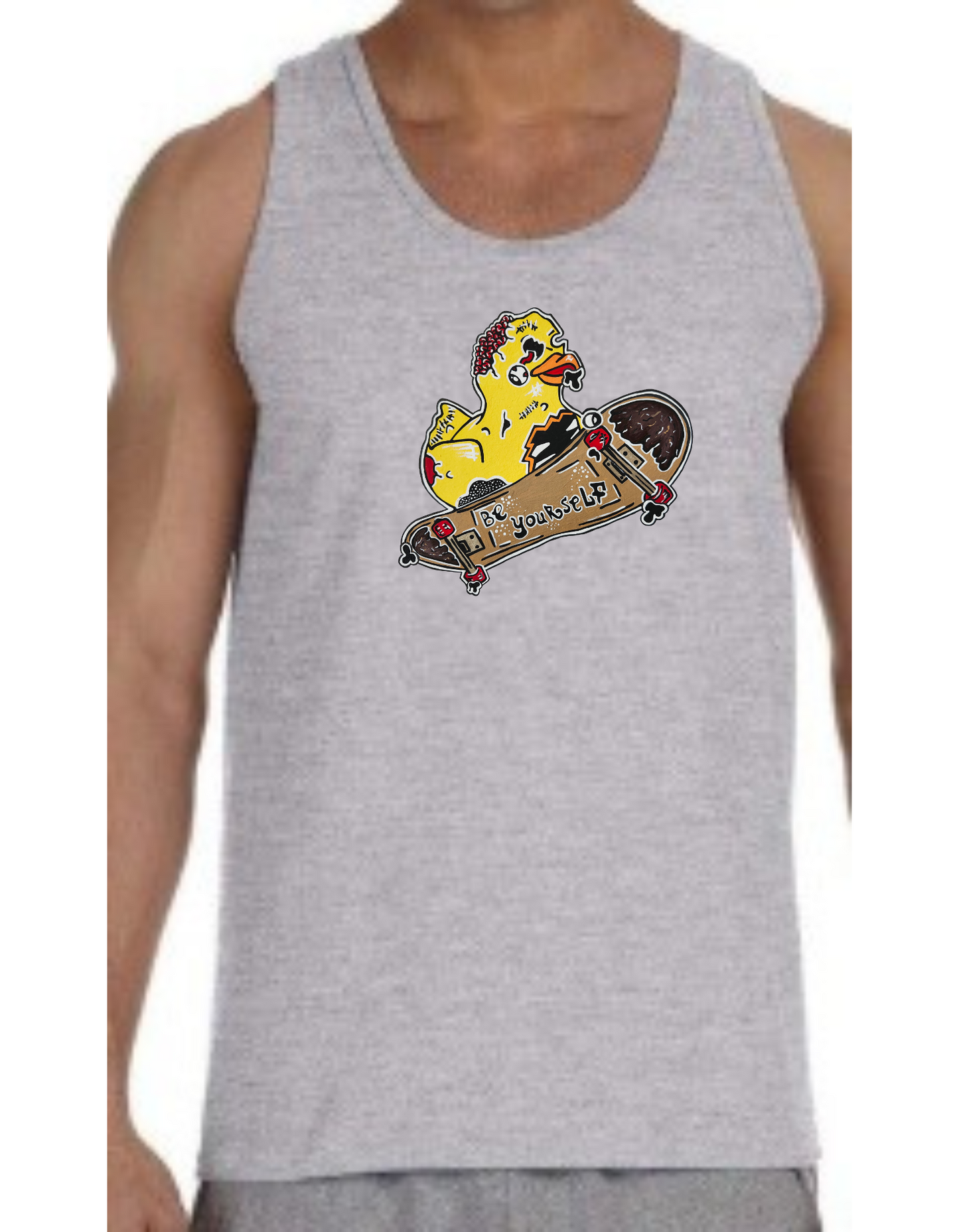 Camisole homme Canard zombie