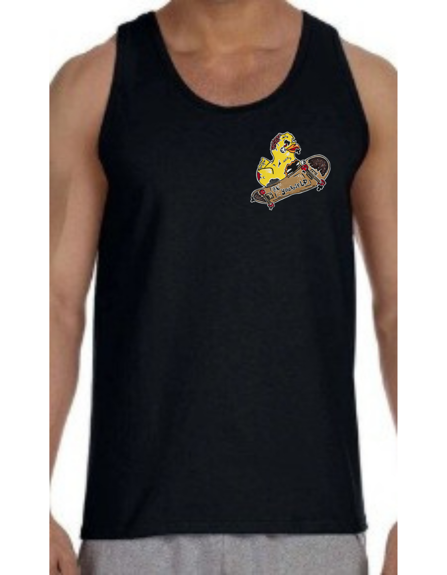 Camisole homme Canard zombie