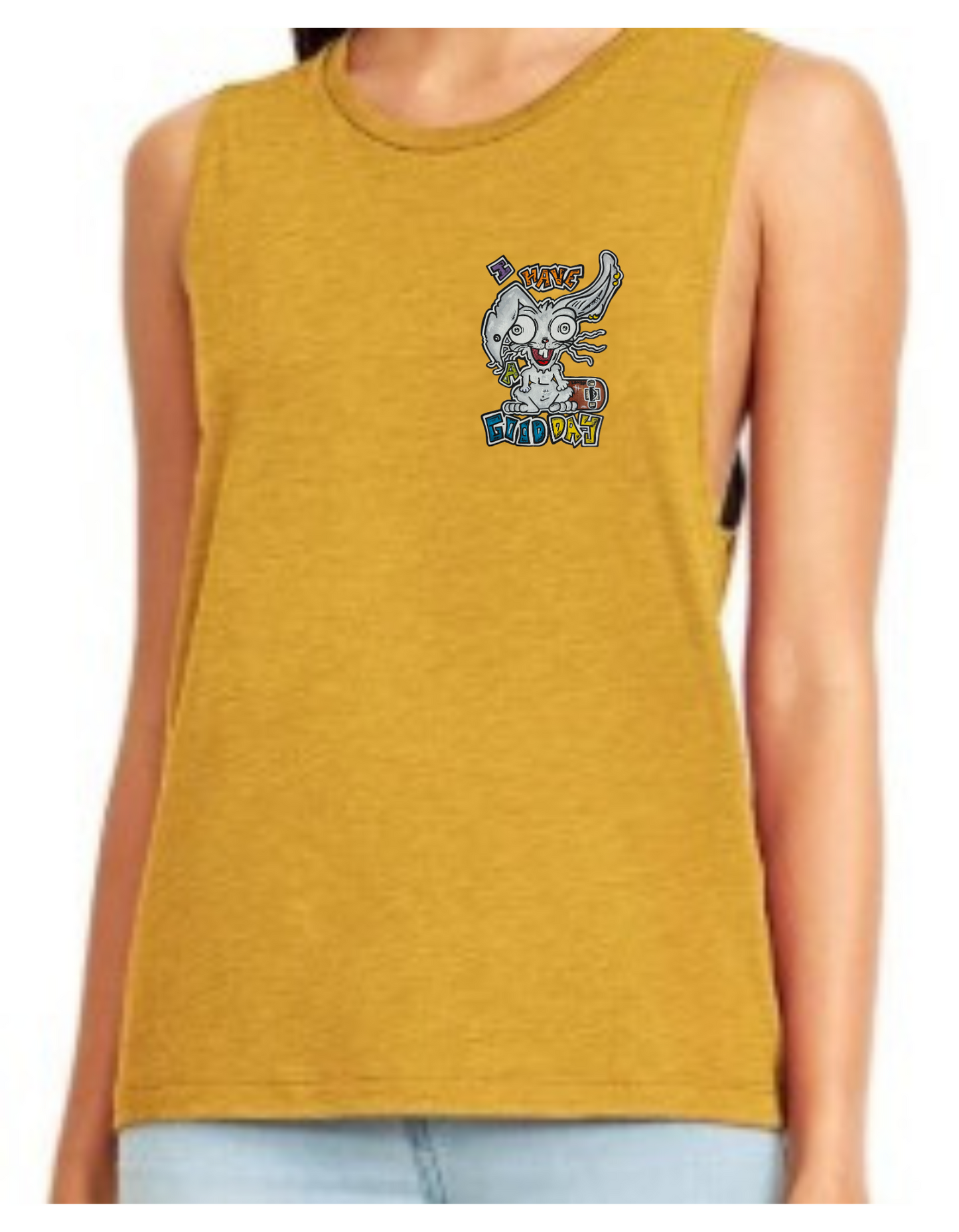Camisole femme festival muscle I have a good day