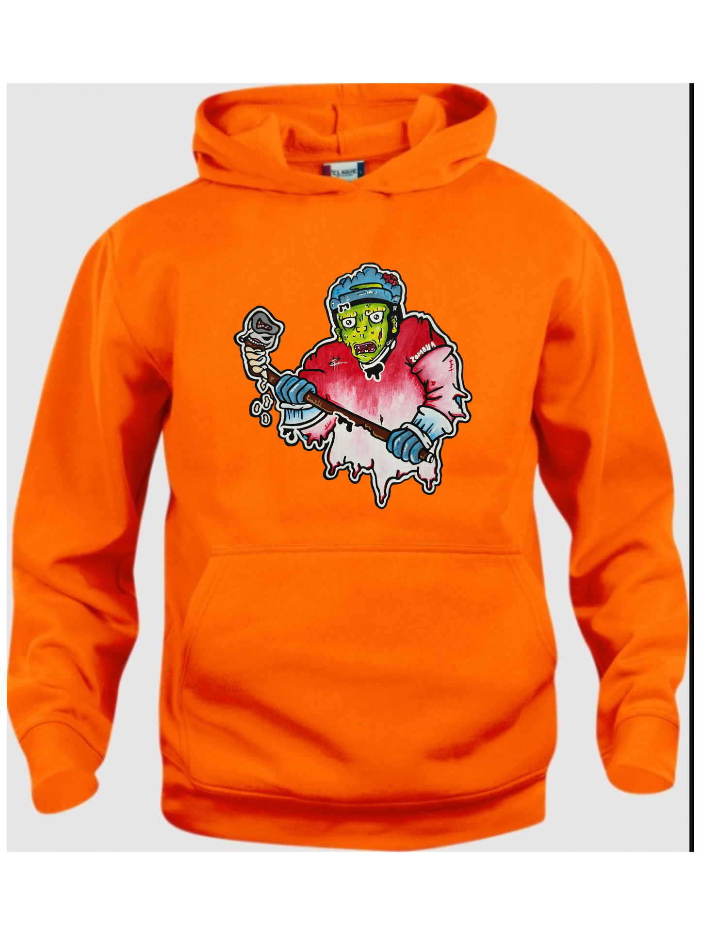 Hoodies Joueur zombie hockey