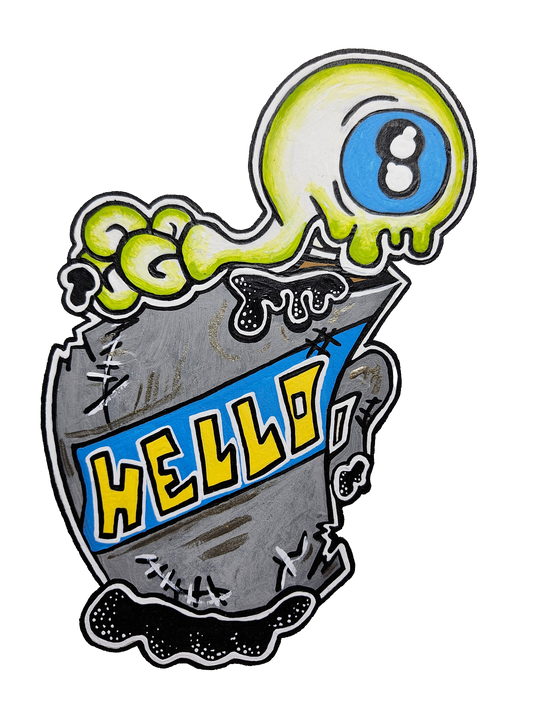 T-shirt hello oeil tasse