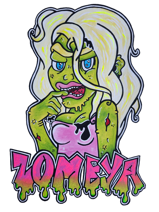 t-shirt barbie zombie