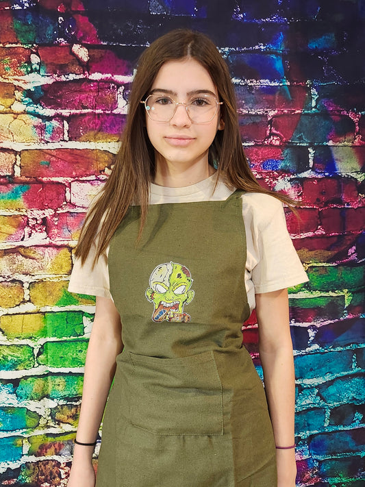 Tablier zombie mange skate