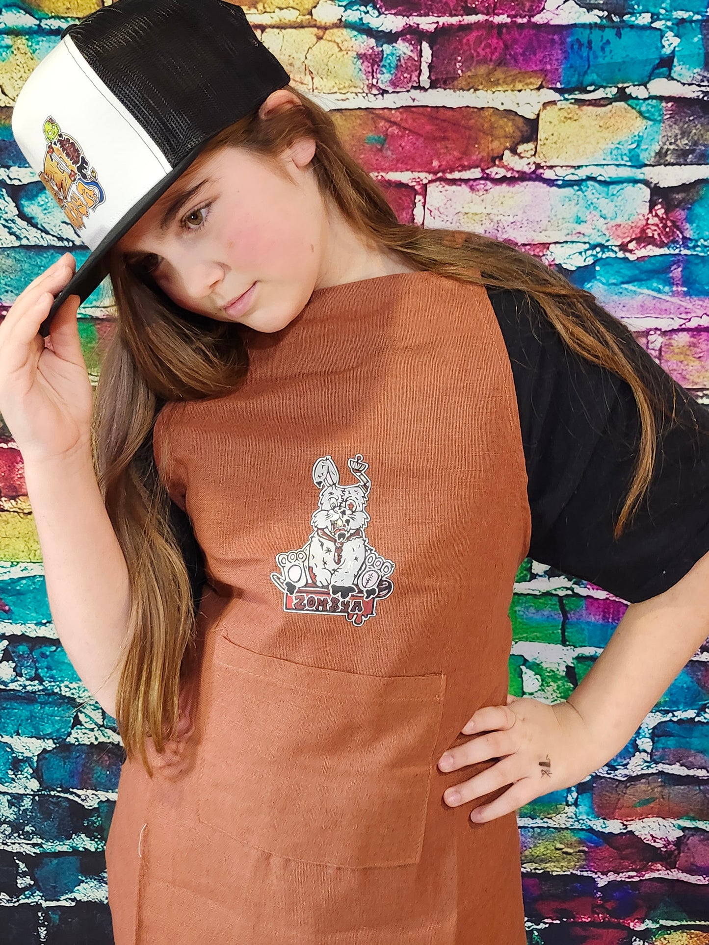 Tablier lapin zombya