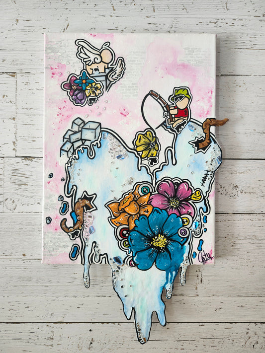 Toile l'épanouissement émotionnelle