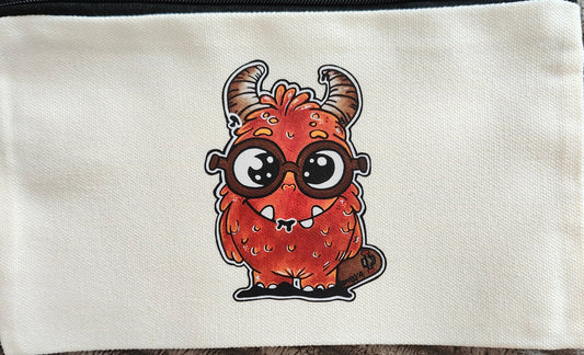 Coffre a crayon Monstre rouge