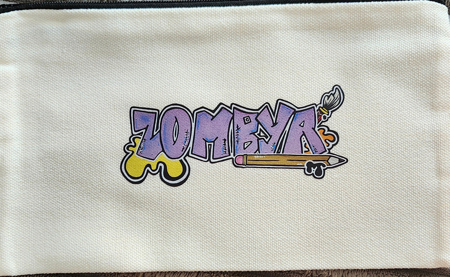 Coffre a crayon Zombya pinceaux