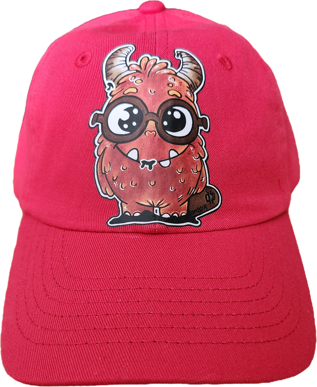 Casquette enfant Monstre rouge