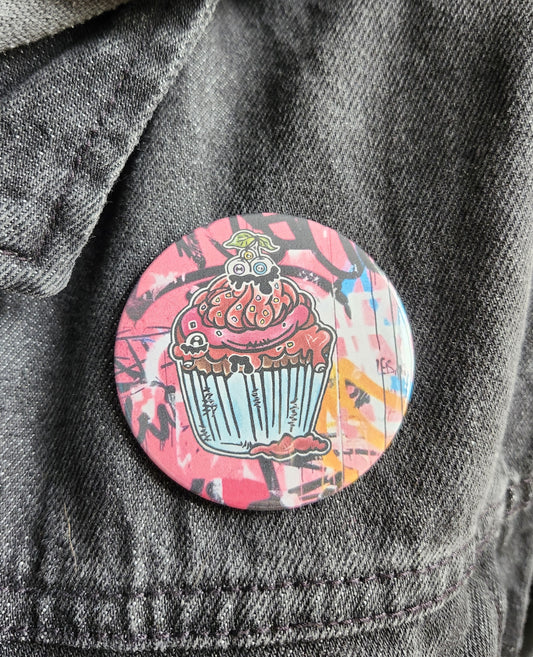 Macaron Muffin avec fond couleur