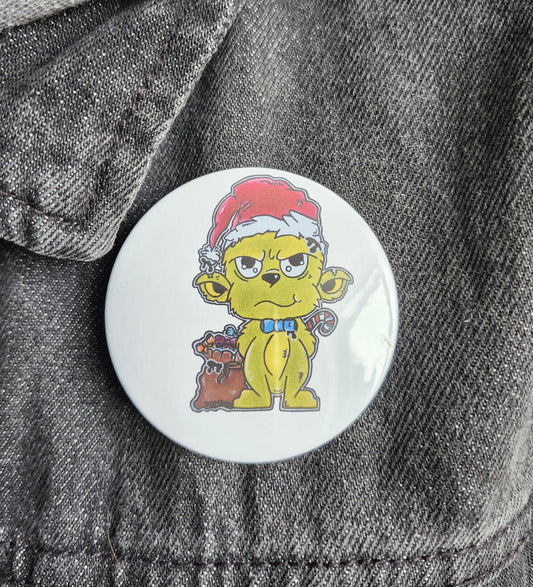 Macaron Grinchoux fond blanc