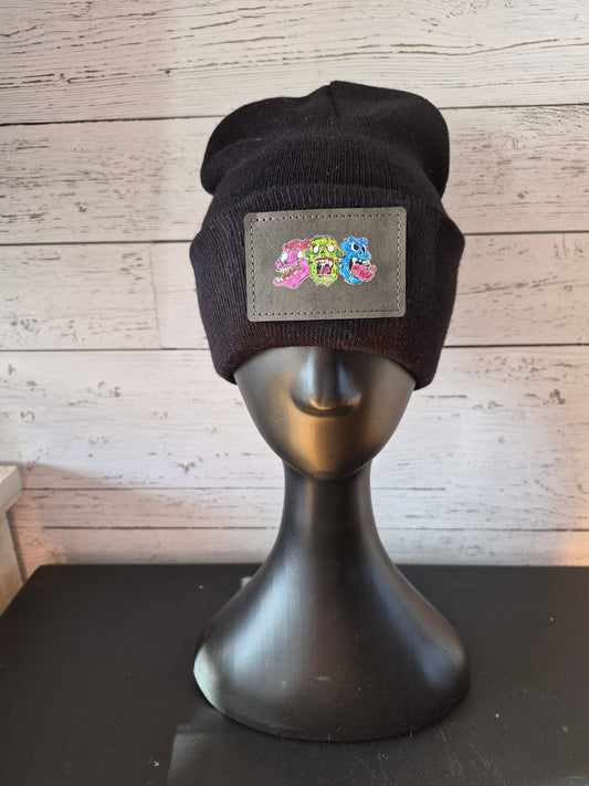 Tuque noir Trio zombies