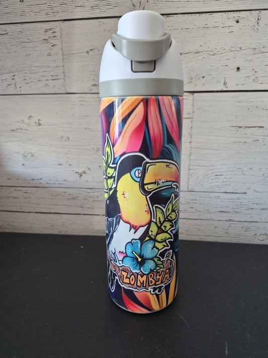 Gourde 24 oz Toucan