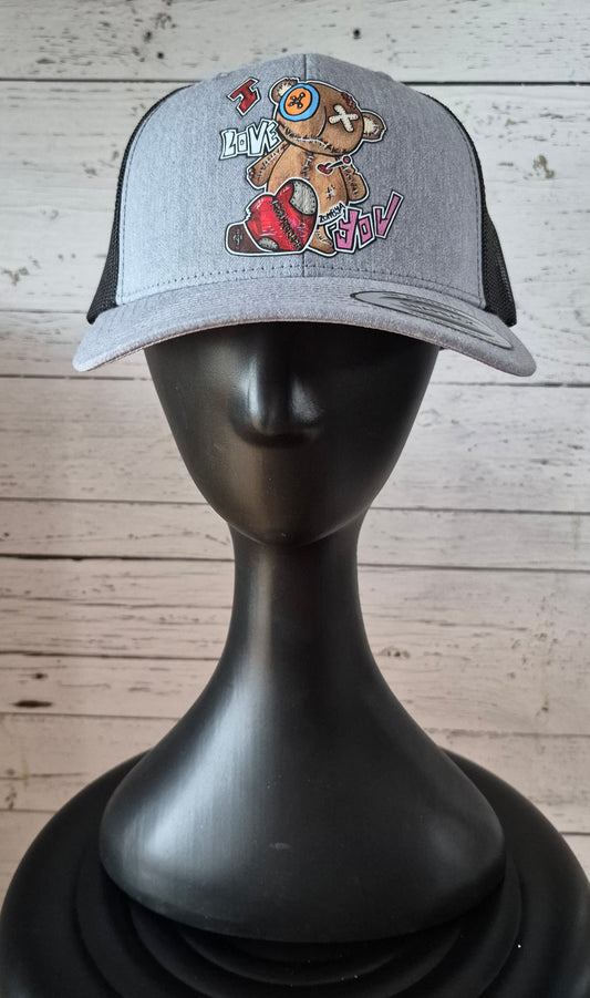 Casquette Snapback Ours I love you