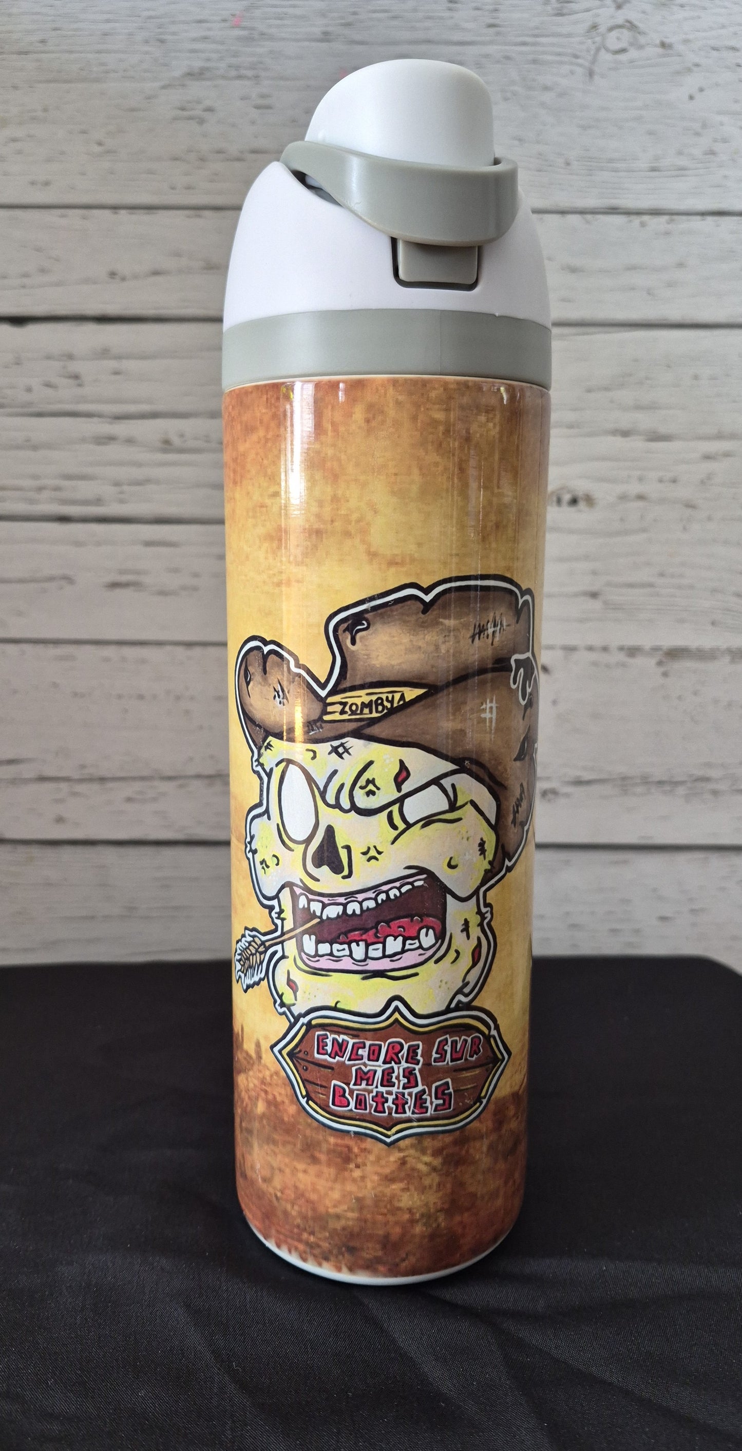 Gourde 24 oz Encore sur mes bottes