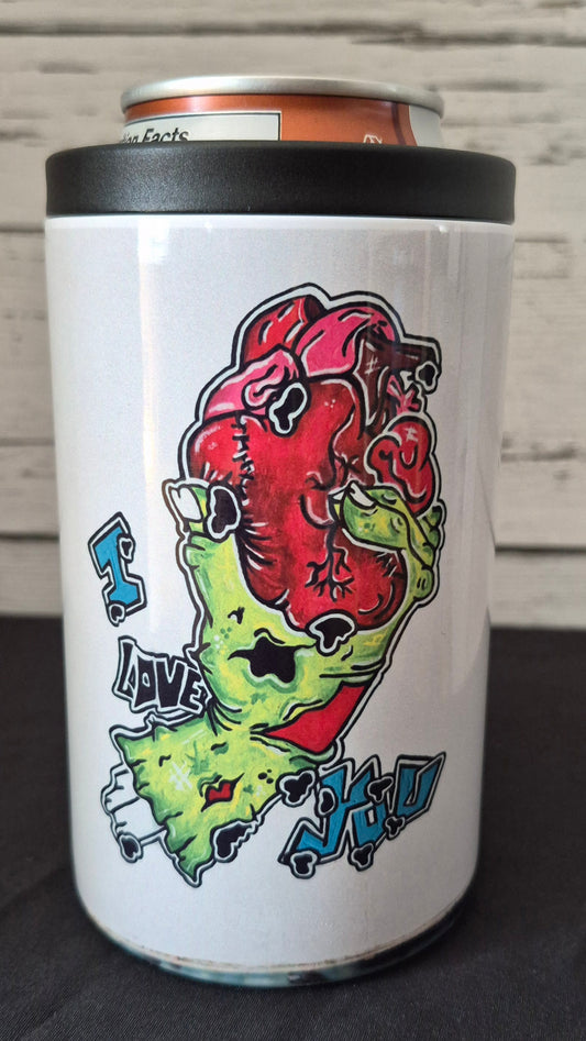 Thermos à canette Main zombie I love you