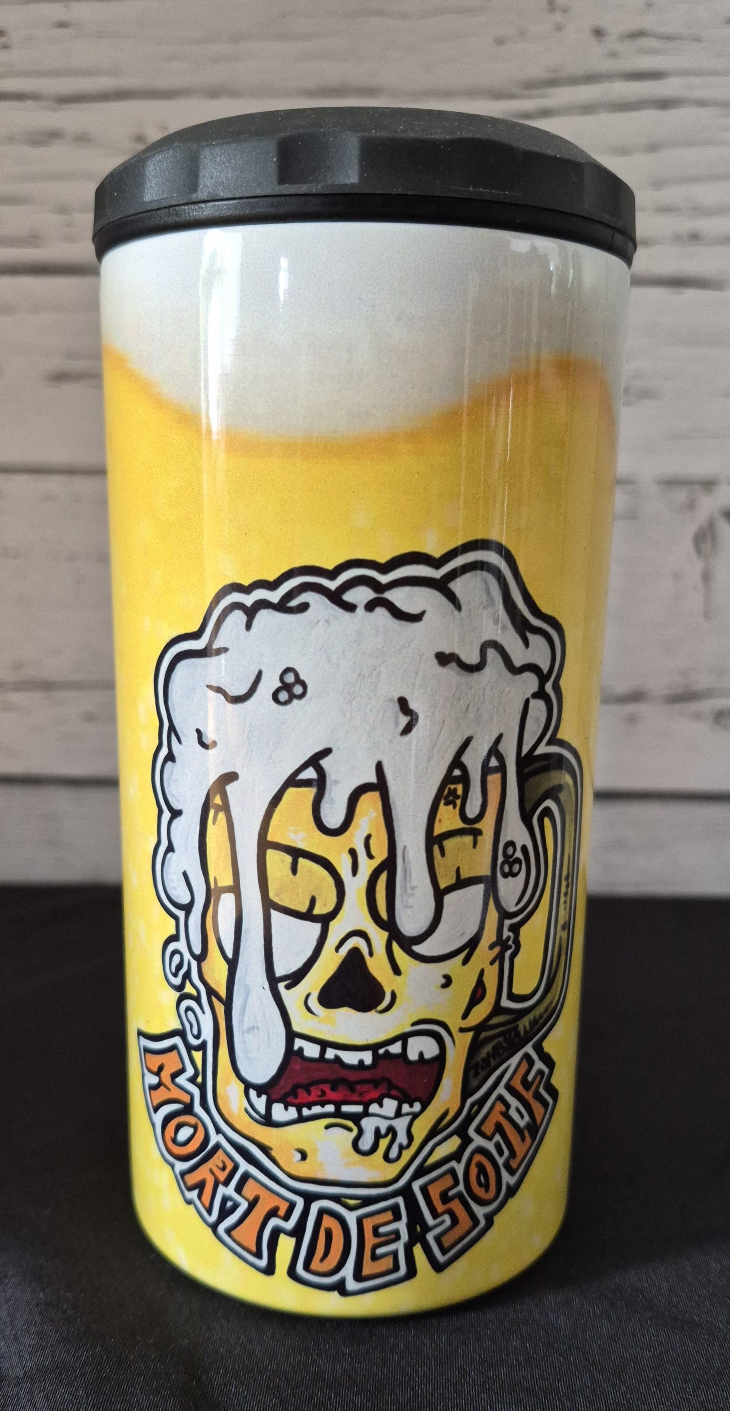 Thermos à canette slim Mort de soif