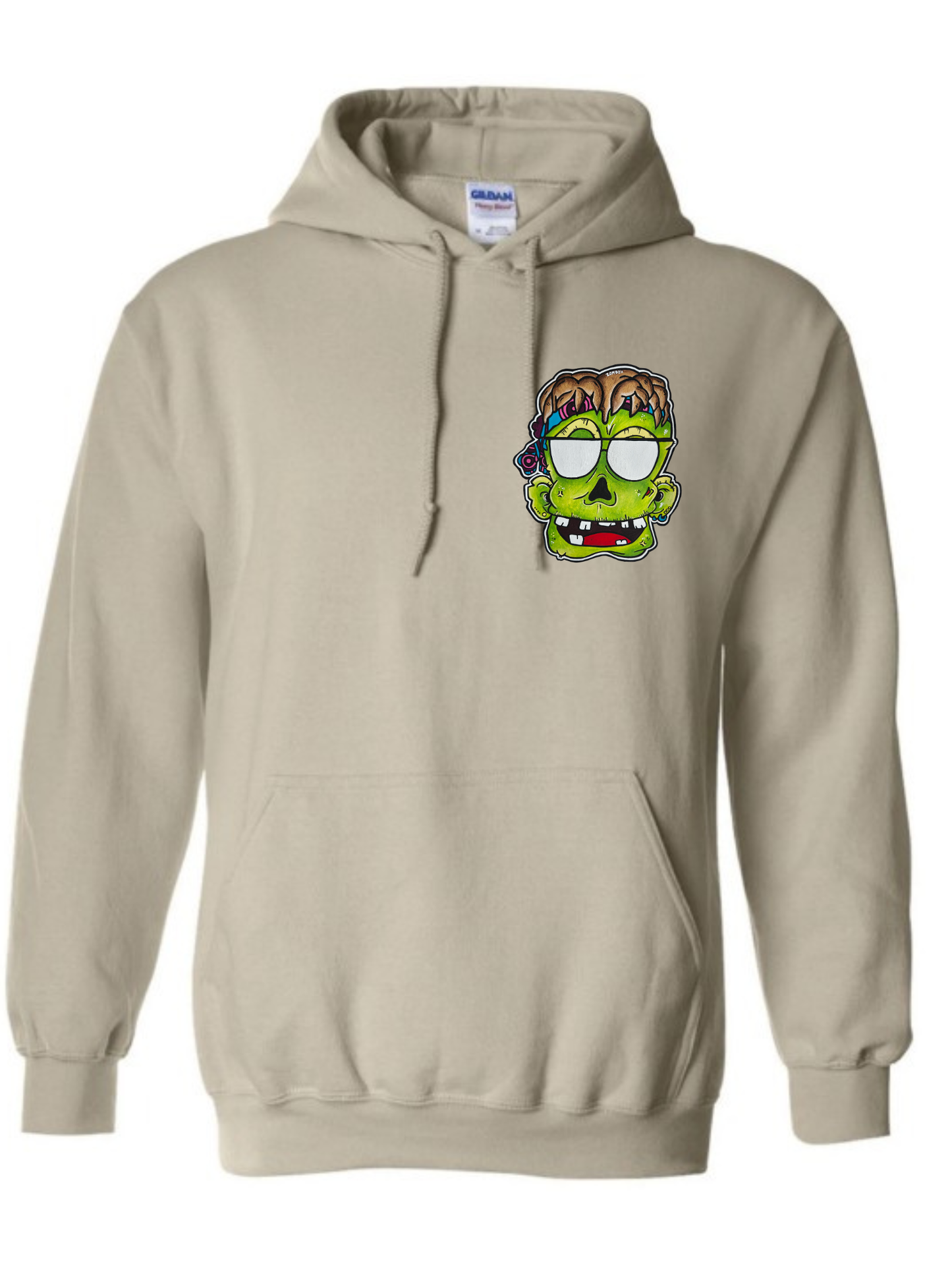 Hoodies Zombie lunette de soleil