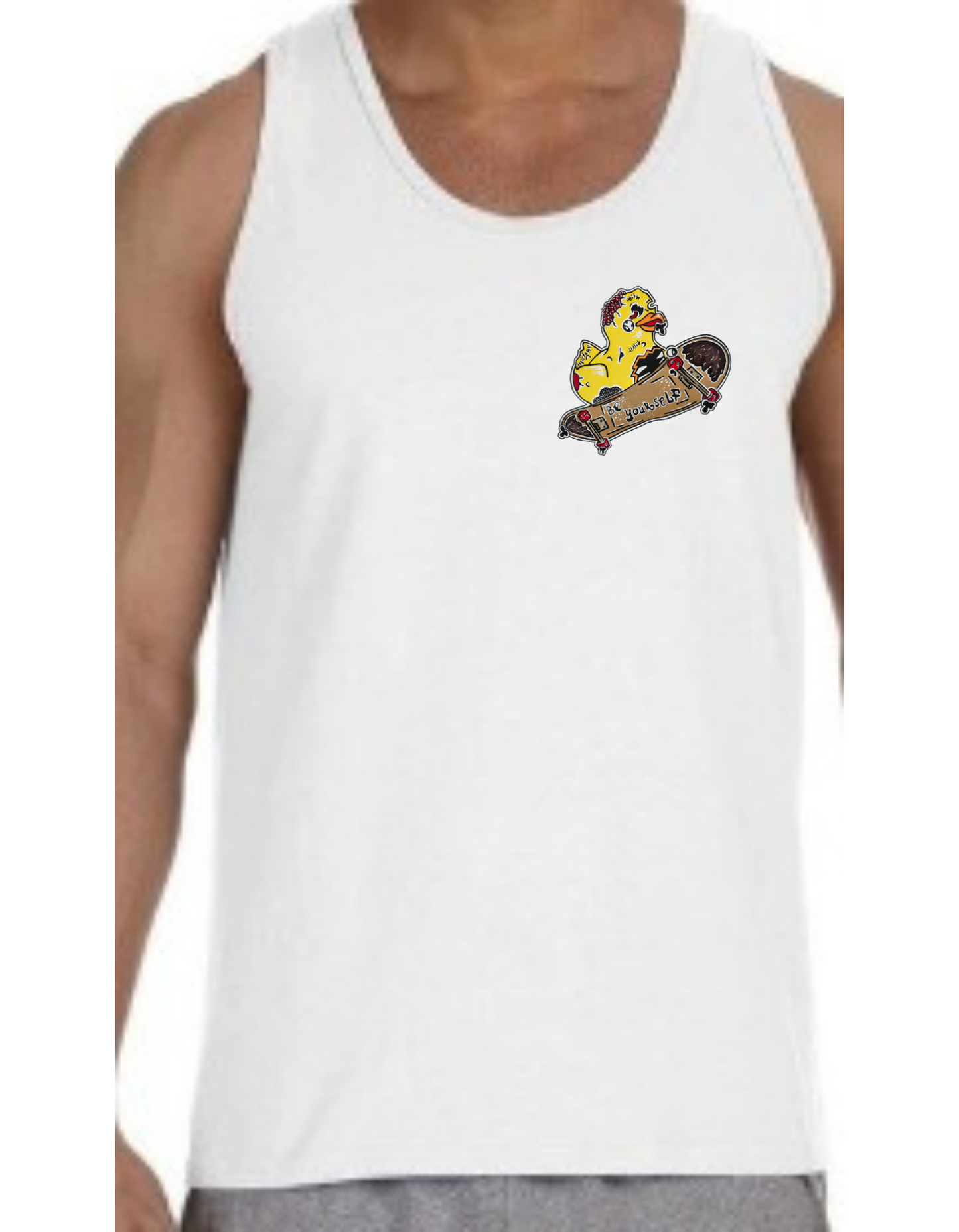 Camisole homme Canard zombie