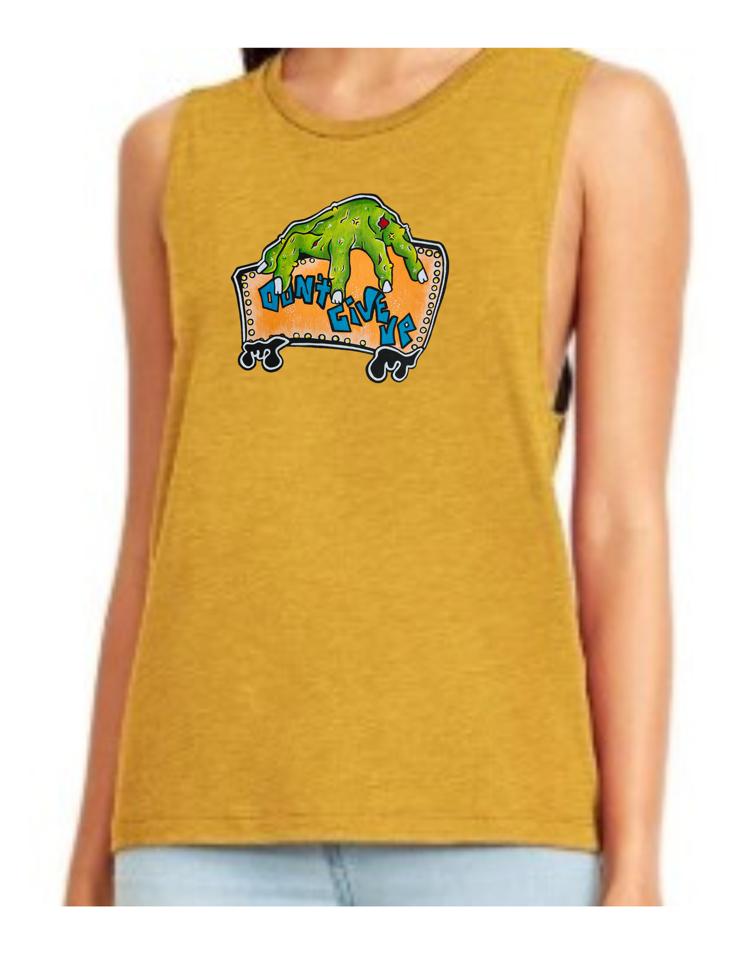Camisole femme festival muscle Don't give up