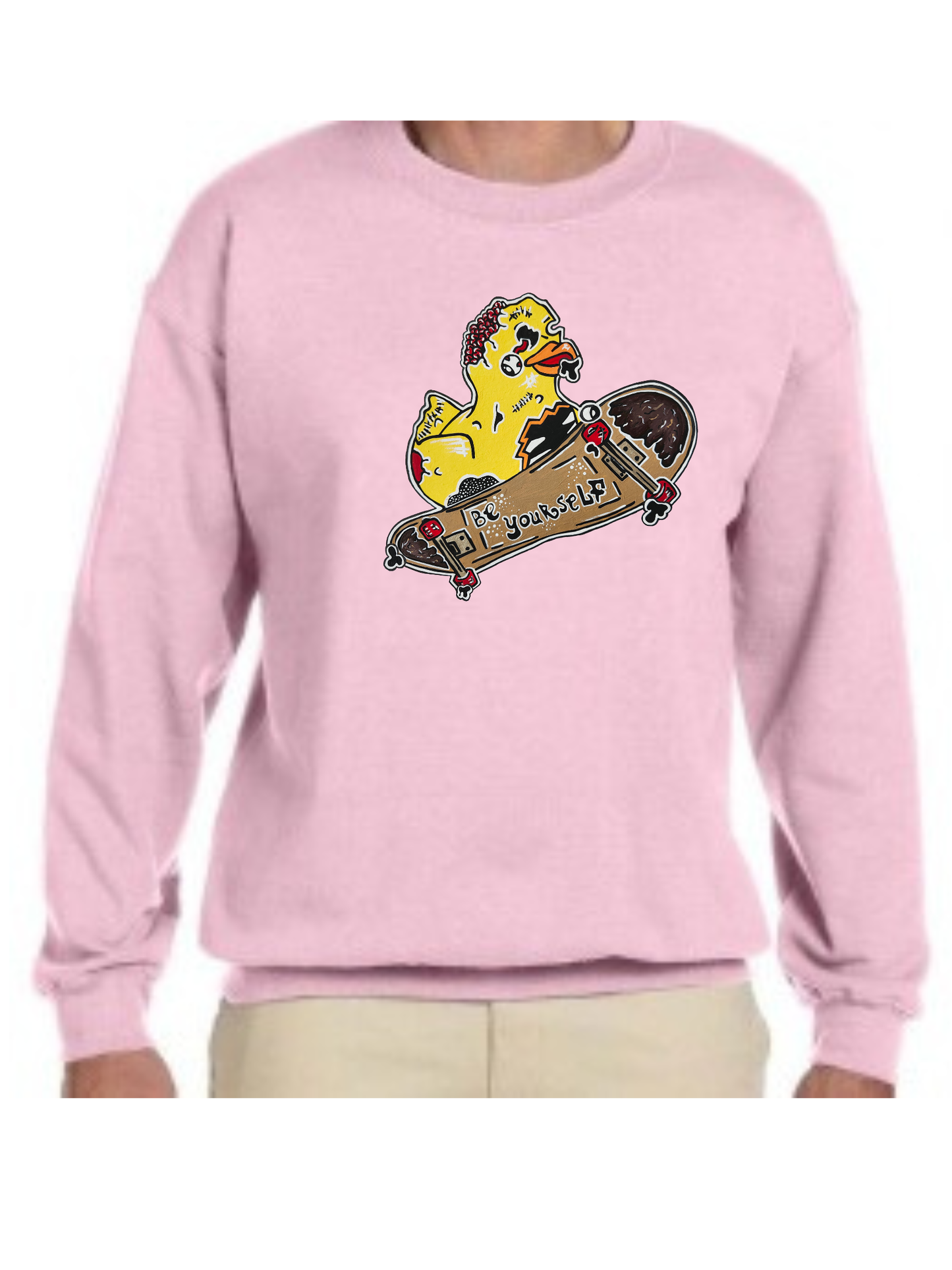 Crewneck adulte Canard Zombie