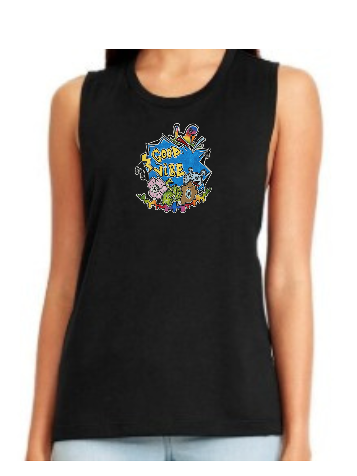 Camisole femme festival muscle Good vibe