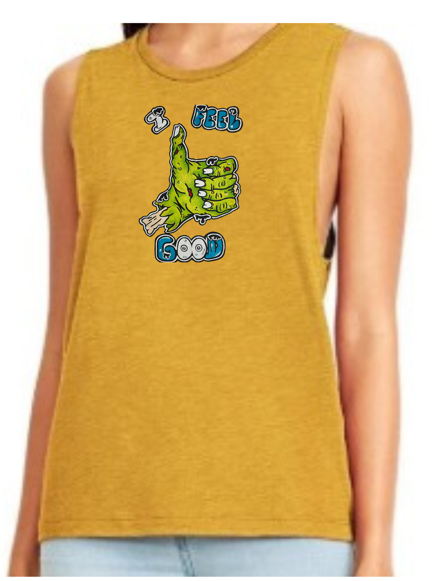 Camisole femme festival muscle I feel good