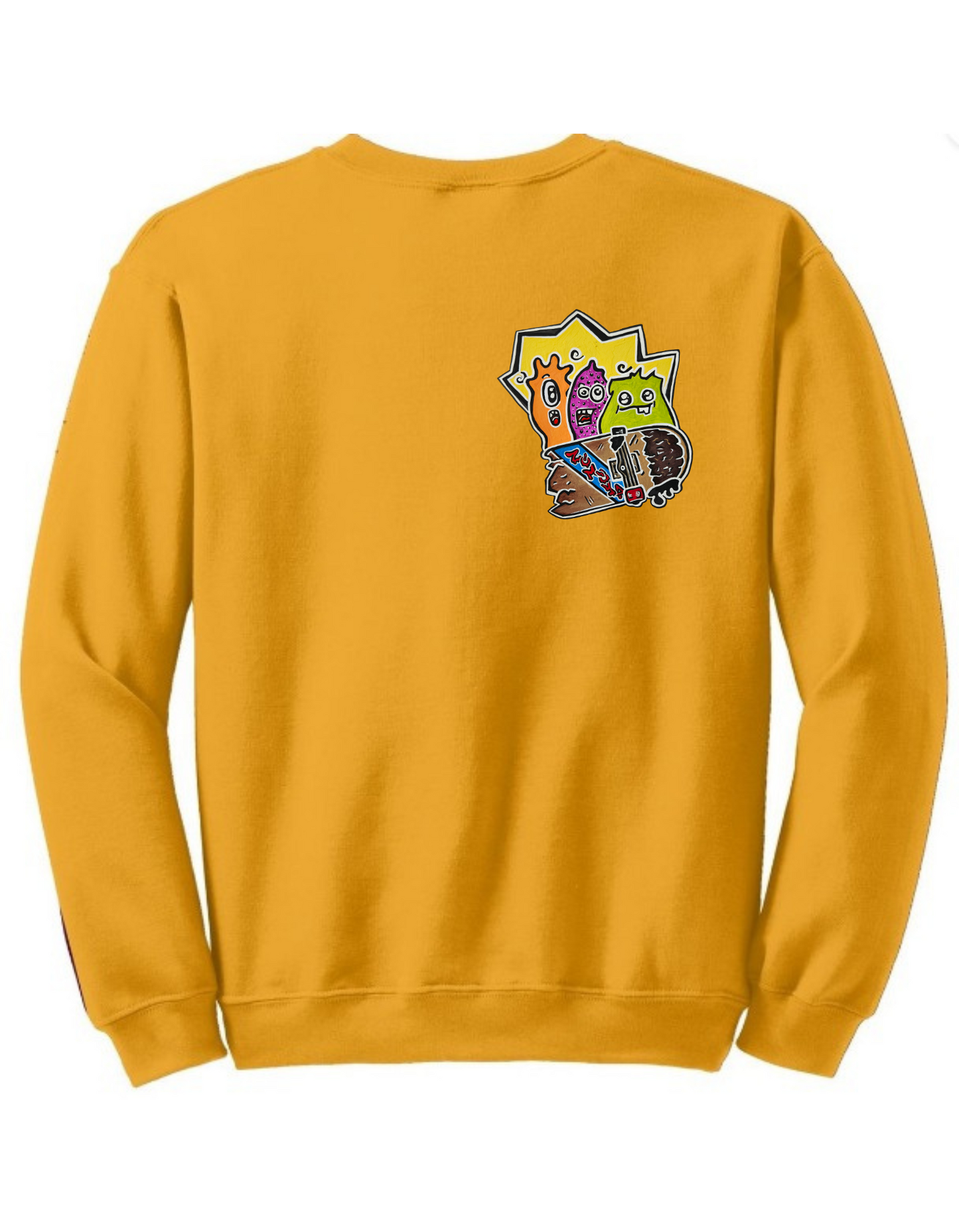 Crewneck monstre good vibe